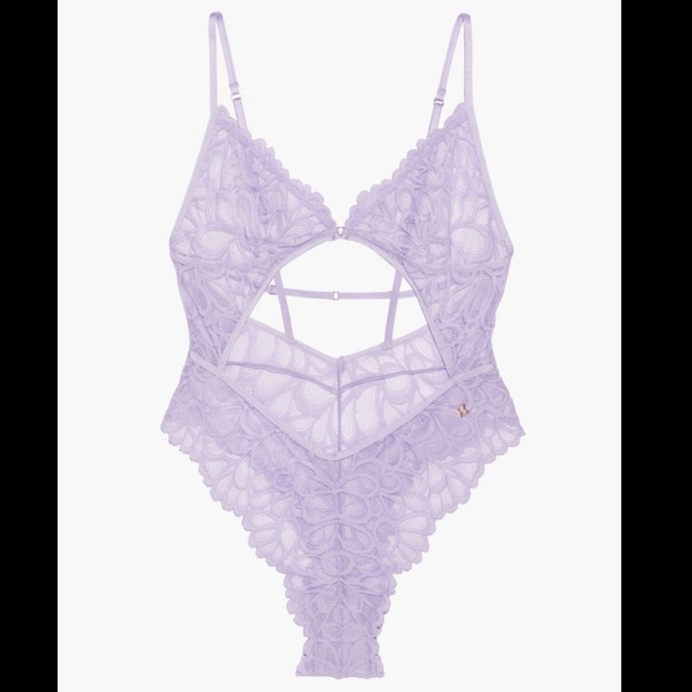 Savage X Fenty lavender bodysuit